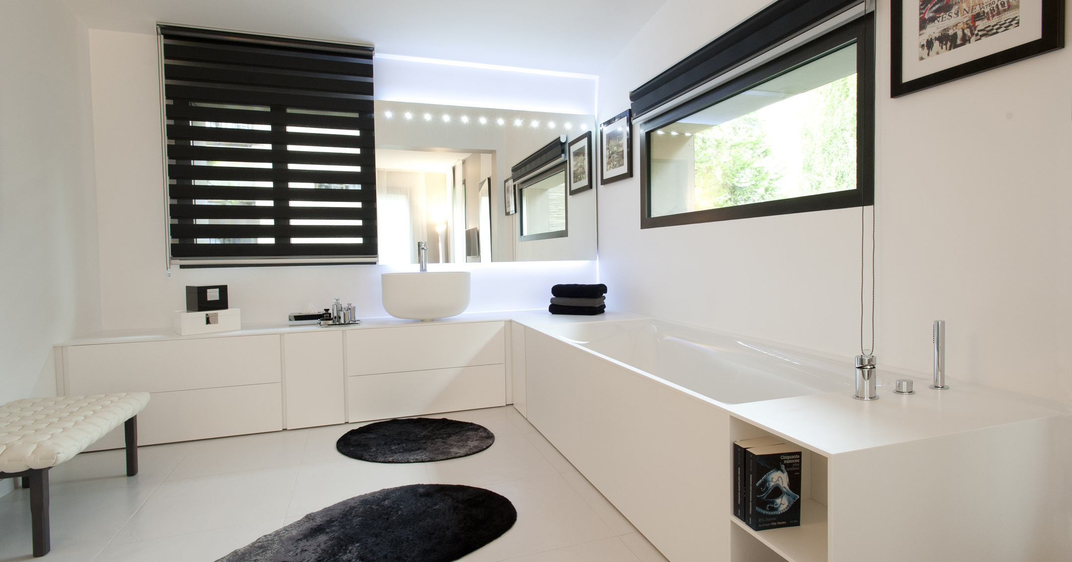 agencement de salle de bain sur mesure